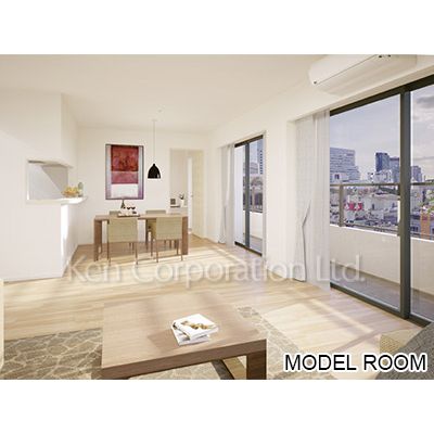 居室・リビング　同タイプ15階のお部屋を撮影。仕様が異なることがあります。