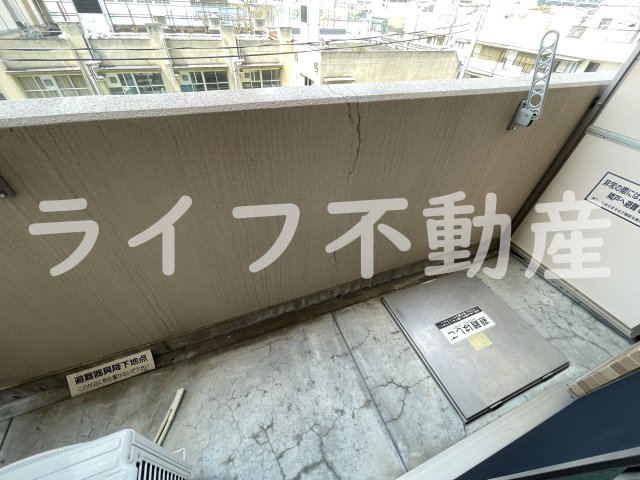 バルコニー　落ち着いた時間を過ごせるバルコニーです