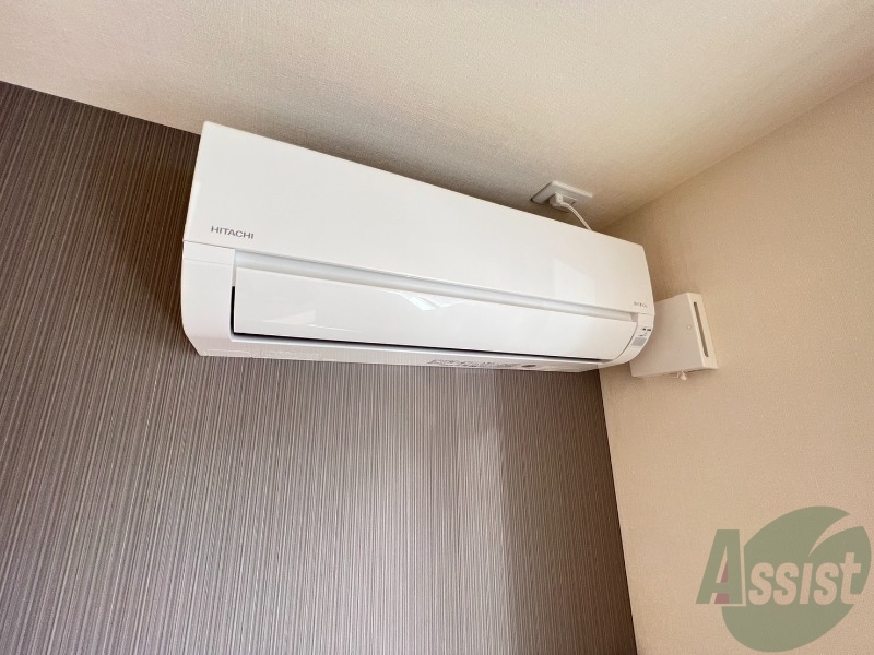 その他設備　エアコンが付いているので夏も冬も快適ですね～