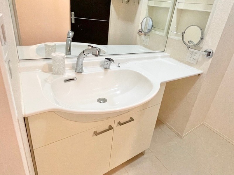 洗面設備　図面と現状に相違がある場合には現状を優先