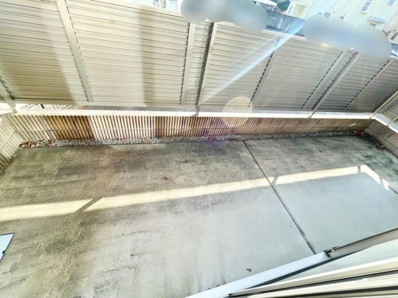 バルコニー　図面と現状に相違がある場合には現状を優先