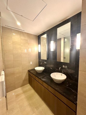 洗面設備　千代田区平河町2　平河町森タワーレジデンス　独立洗面台