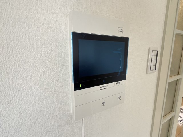 セキュリティ　モニター付きインターホンです