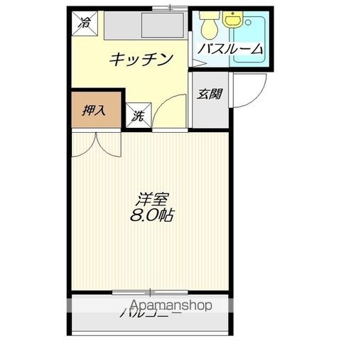 スカイコート十日町の間取り写真