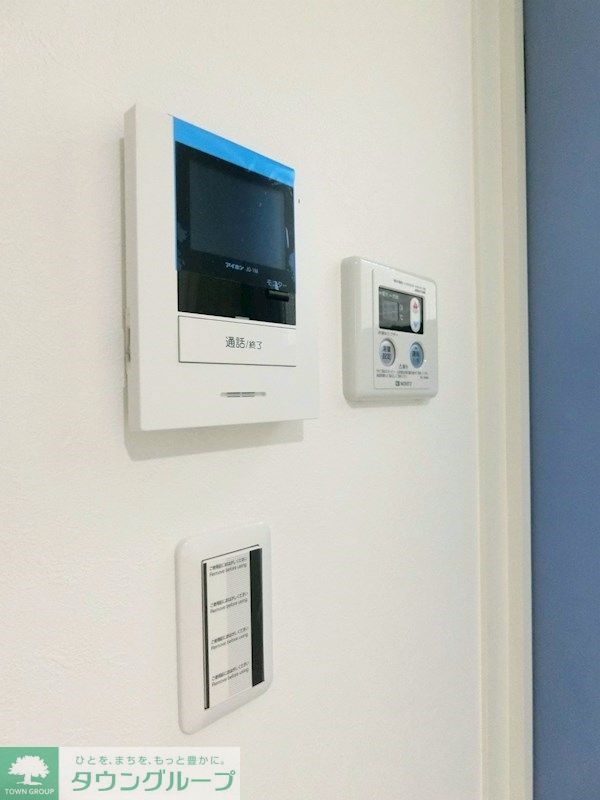 セキュリティ　インターホンはモニター付きで安心です！