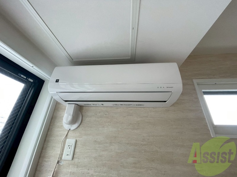 その他設備　エアコンがありますので夏でも快適に過ごせます！