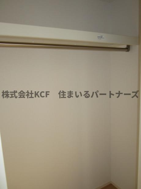 収納　たっぷりとした収納スペースです