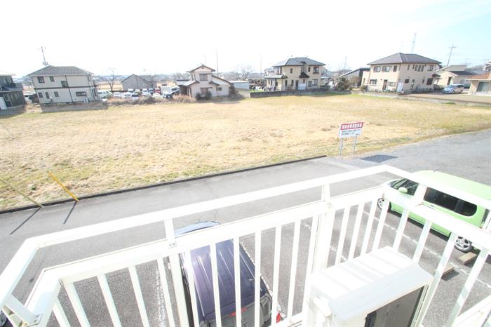 バルコニー　日当たり良好