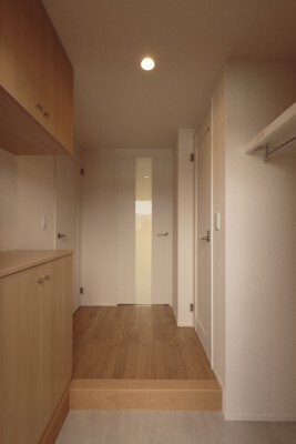 玄関　落ち着いた玄関です