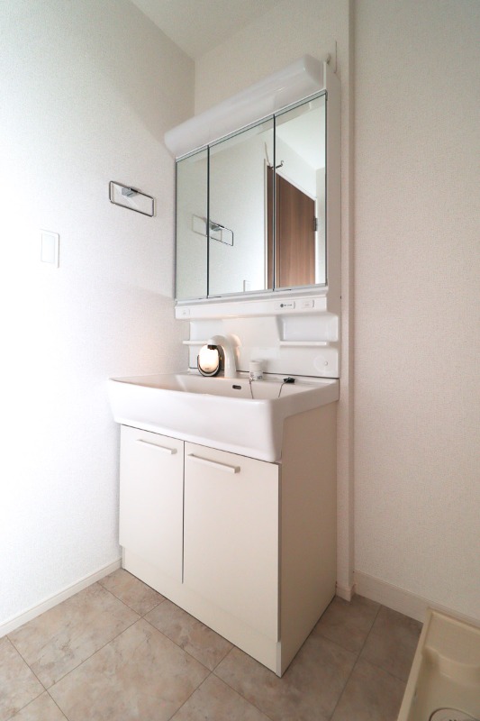 洗面設備　図面と現状に相違がある場合には現状を優先