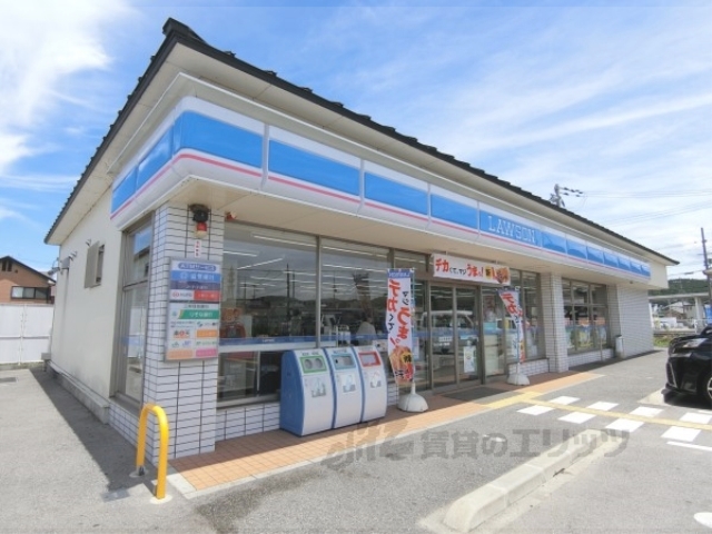 コンビニ　ローソン安土下豊浦店（コンビニ）まで450m