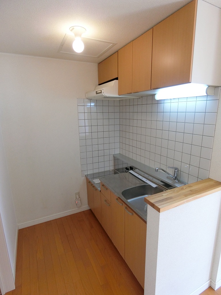 キッチン　独立タイプのキッチンです♪