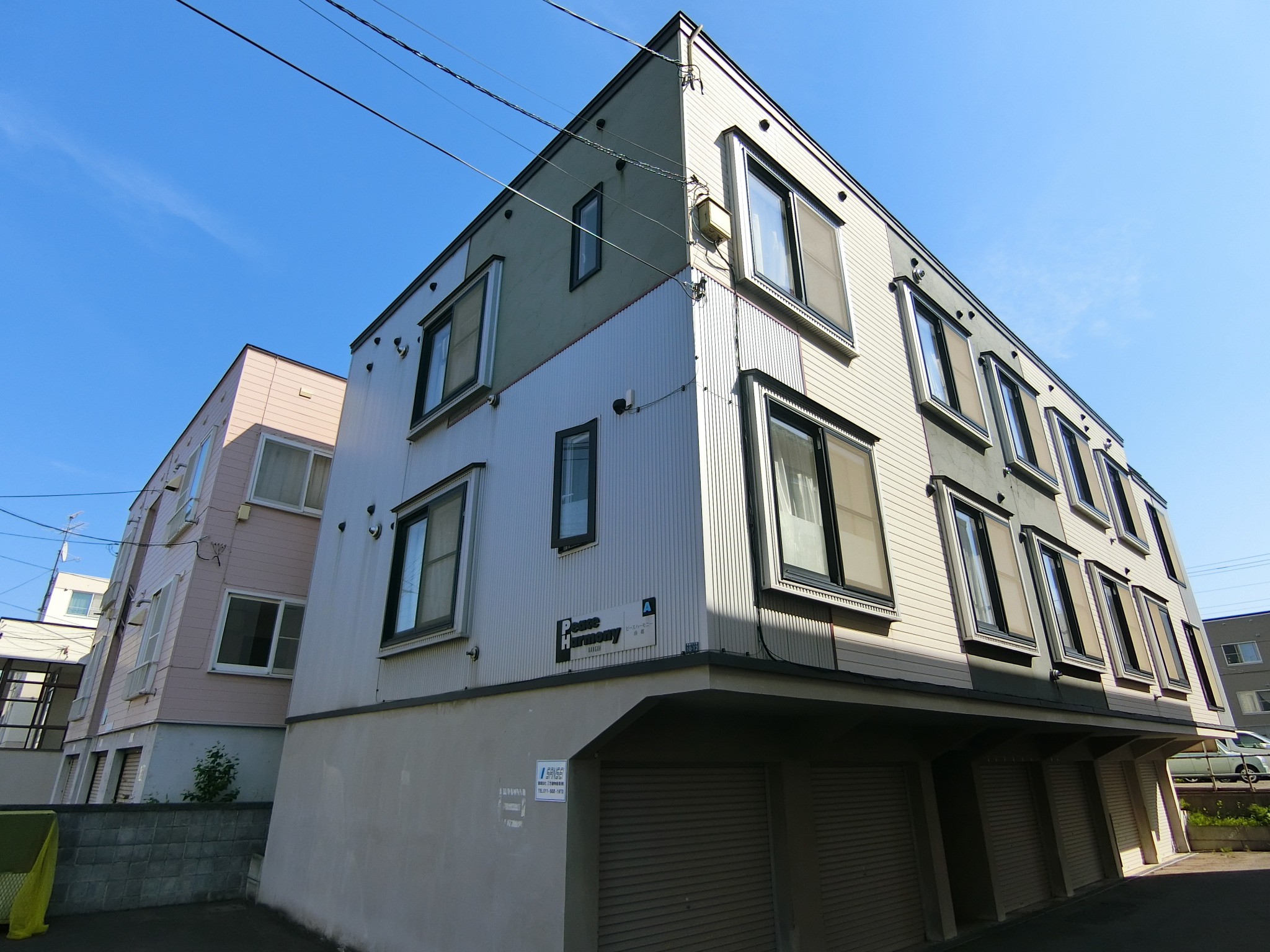 建物外観　敷金・礼金不要で契約可能です☆