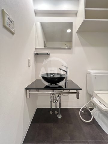 洗面設備　アプリーレ京町堀（旧BPRレジデンス京町堀）　洗面所