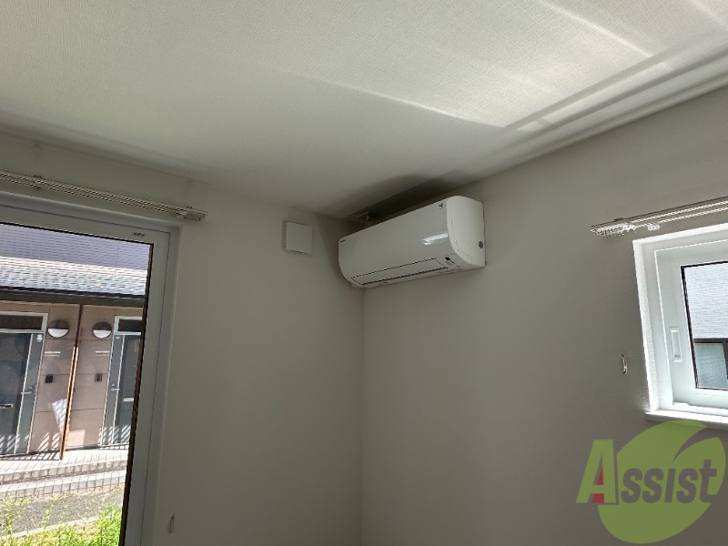 その他設備　エアコンが付いているので夏も冬も快適ですね～