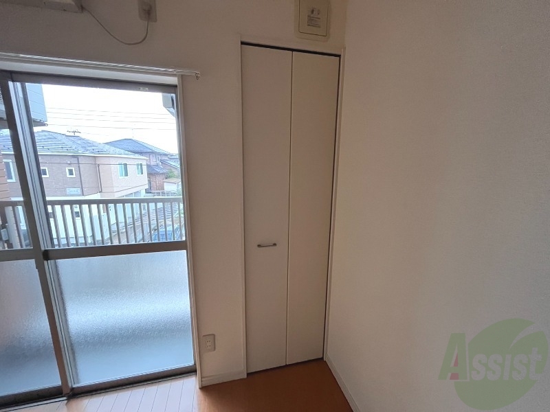 収納　ここに収納があります。収納があると部屋が広く使えます。