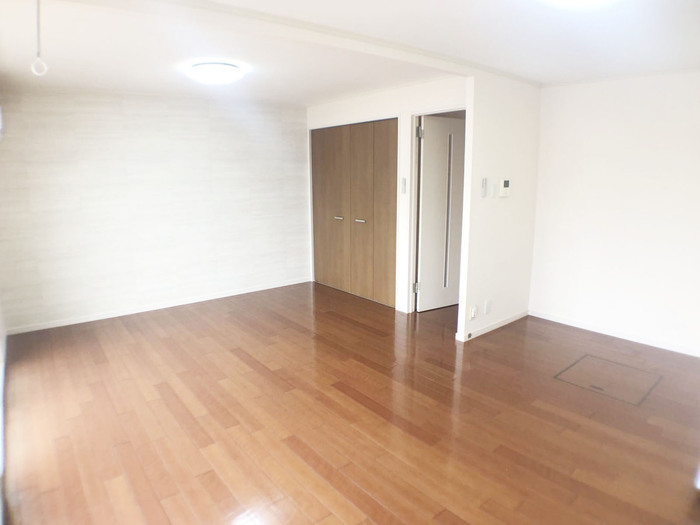 居室・リビング　LDK13.5帖、クローゼット（エアコンあり）