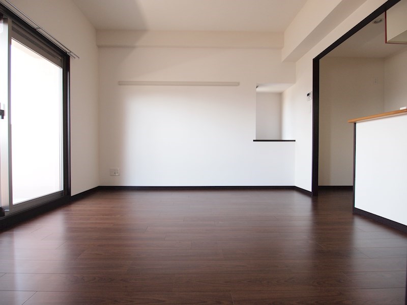 居室・リビング　開放感のあるリビング１１帖。