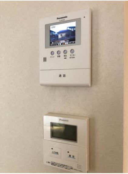 セキュリティ　カラーモニタ付ドアホン♪