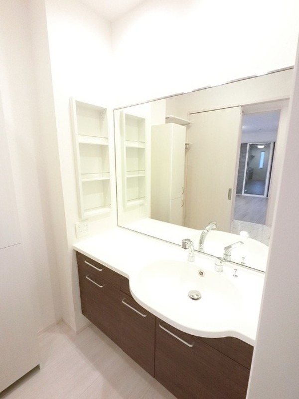 洗面設備　図面と現状に相違がある場合には現状を優先