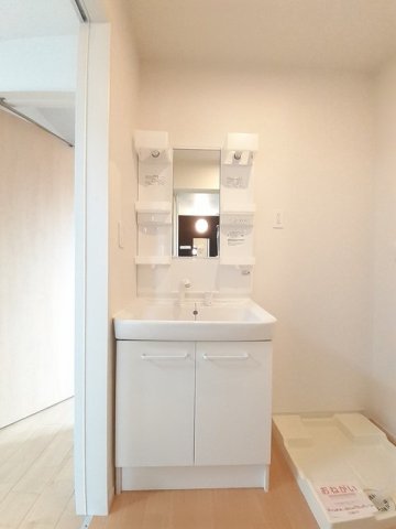 洗面設備　洗面所です