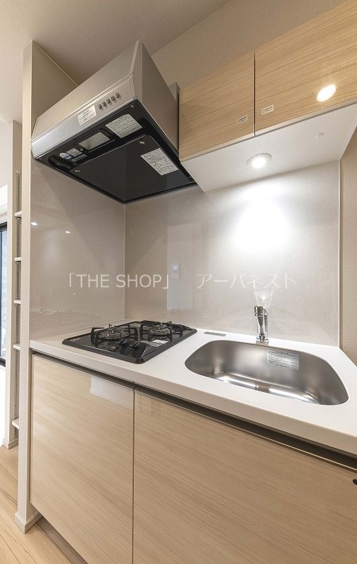 キッチン　２口ガスキッチン