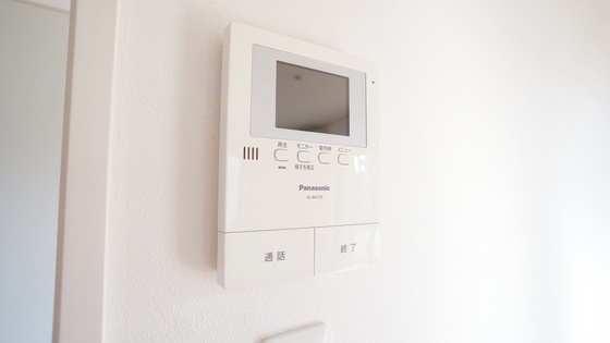 セキュリティ　カメラ付きインターホン