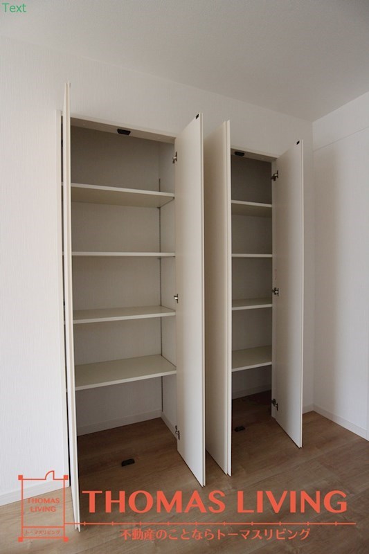 収納　実際の写真は準備中の為、同物件の別の間取りのお部屋でご参考下