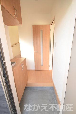 玄関　落ち着いた玄関です