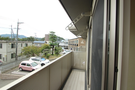 バルコニー　※別部屋の写真です