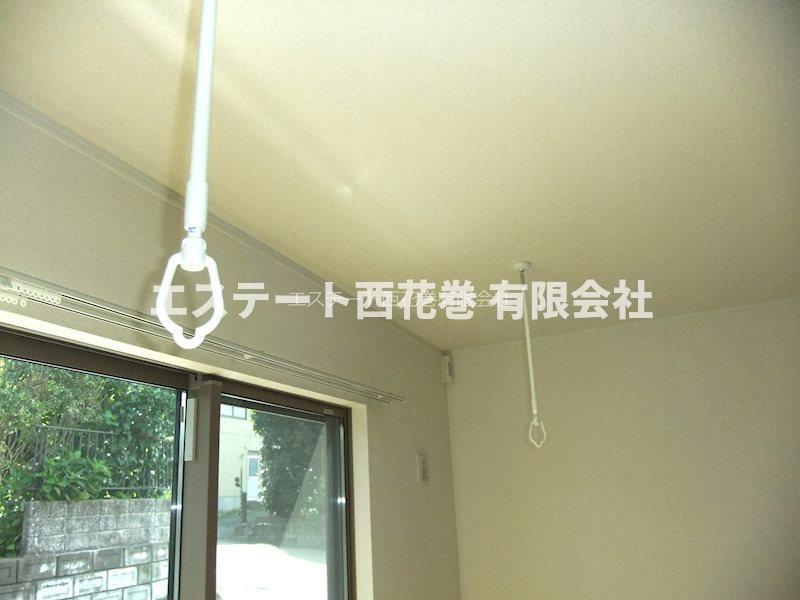 その他設備　室内物干