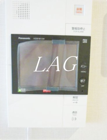セキュリティ　モニター付インターホンです。