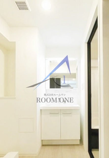 洗面設備　洗面台です。