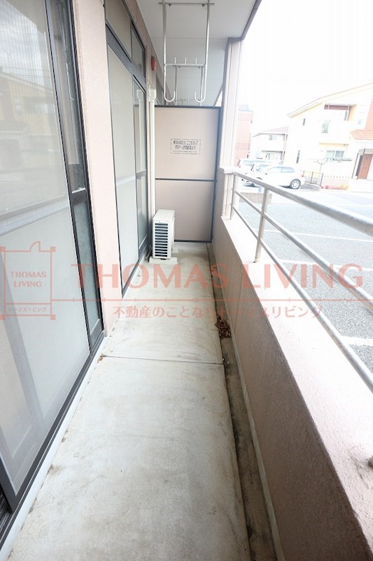 バルコニー　広めのバルコニーになっています。