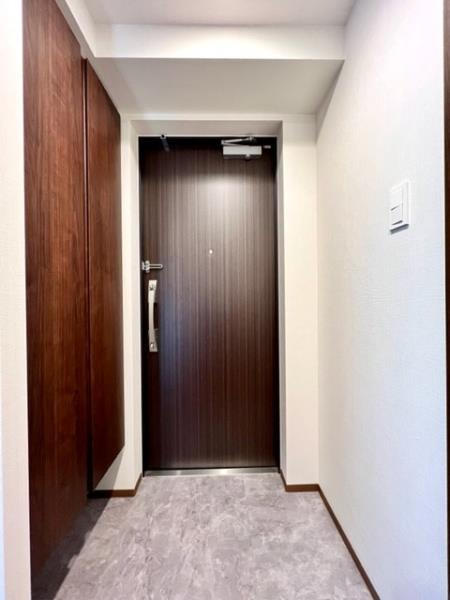 玄関　シンプルで使いやすい玄関です