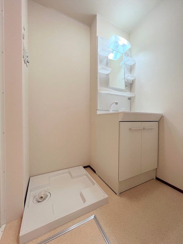 洗面設備　図面と現状に相違がある場合には現状を優先