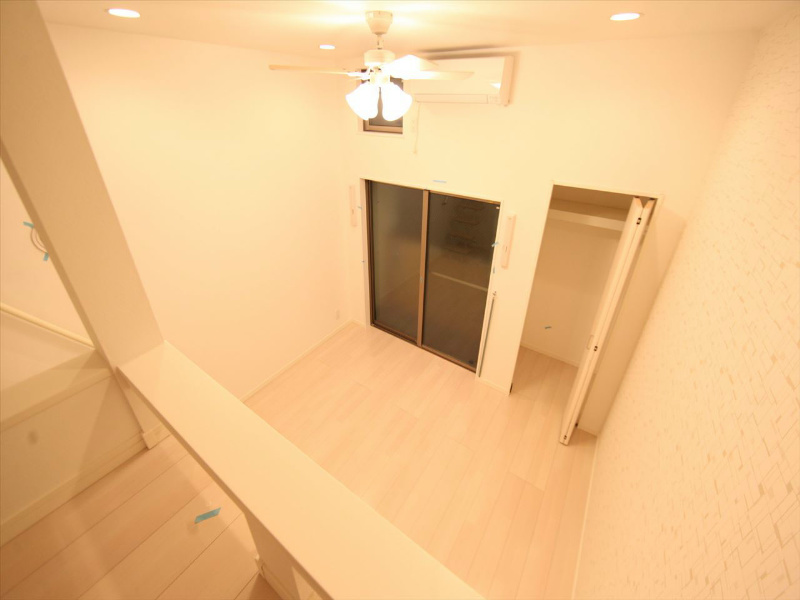 バルコニー　洋室6.3帖　上階ロフト6.4帖（収納でもお部屋でも使えます