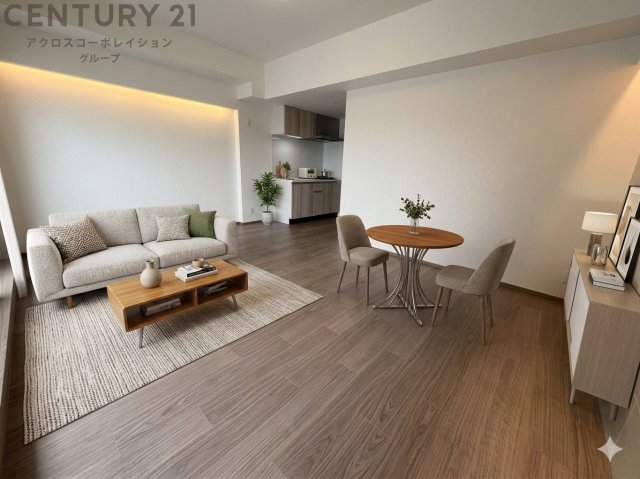 居室・リビング　画像中の家具はAIにより配置加工しているため付属しません。