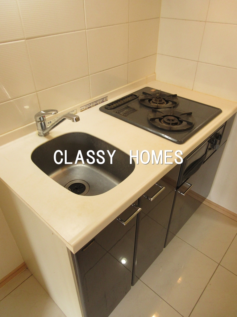 キッチン　2007年竣工　コンシェリア新橋：キッチン