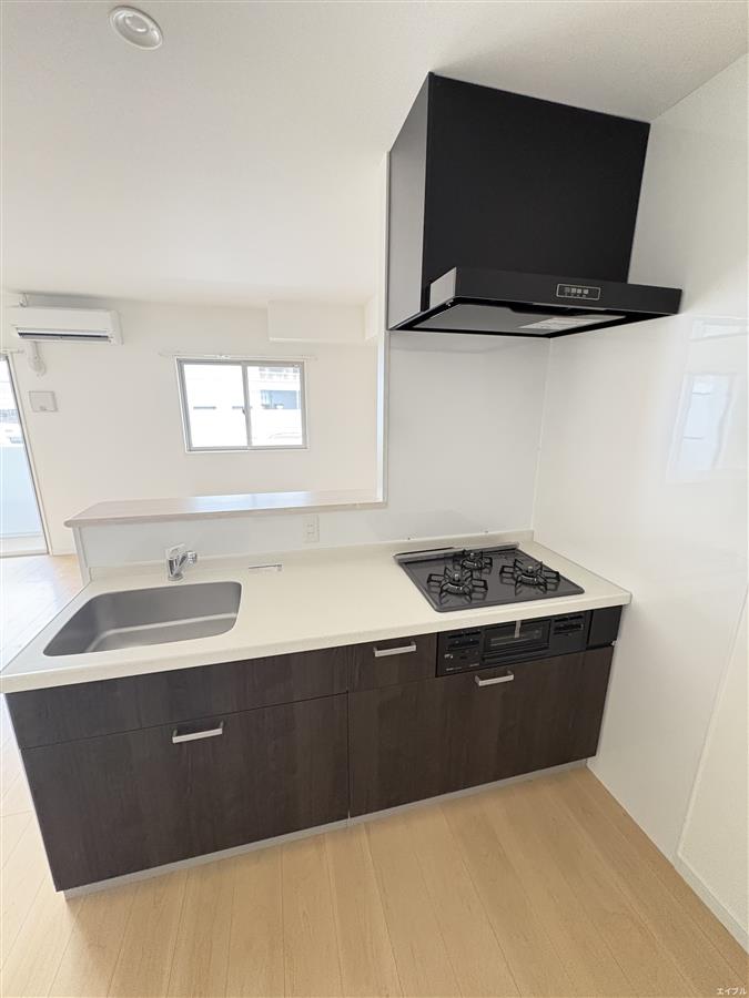 キッチン　建築中