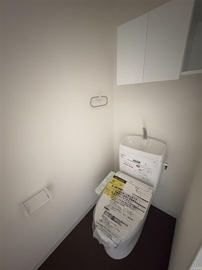 トイレ　建築中