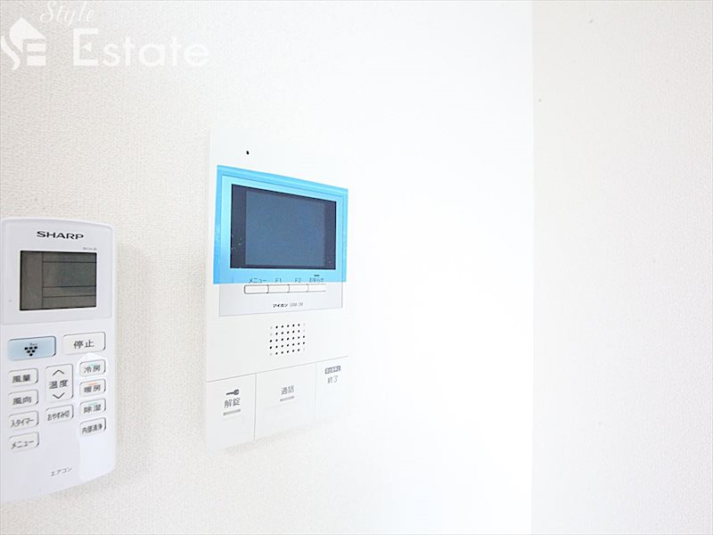 セキュリティ　モニター付きインターホン