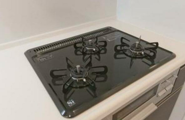 その他設備　3口コンロ