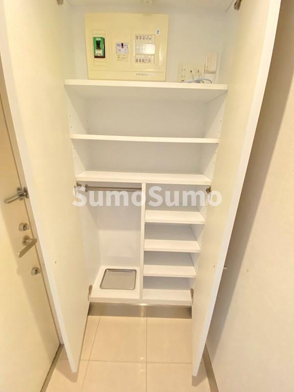 収納　ちょっとした収納スペースも充実しています