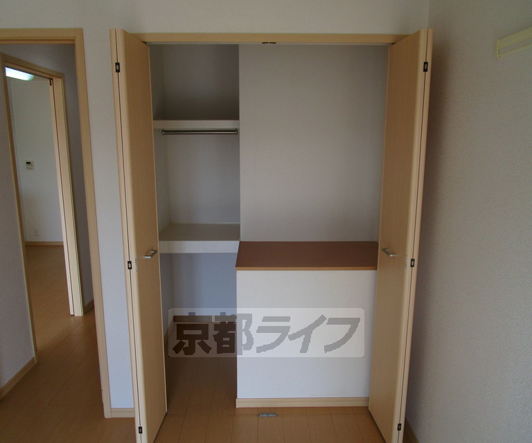 収納　奥行きのある収納になります。
