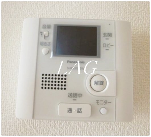 セキュリティ　モニター付きインターホンです。