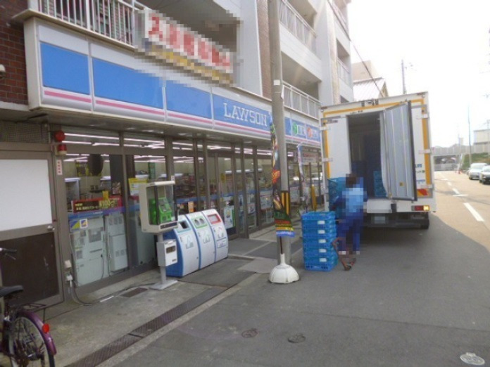 コンビニ　ローソン 下新庄店（コンビニ）まで365m