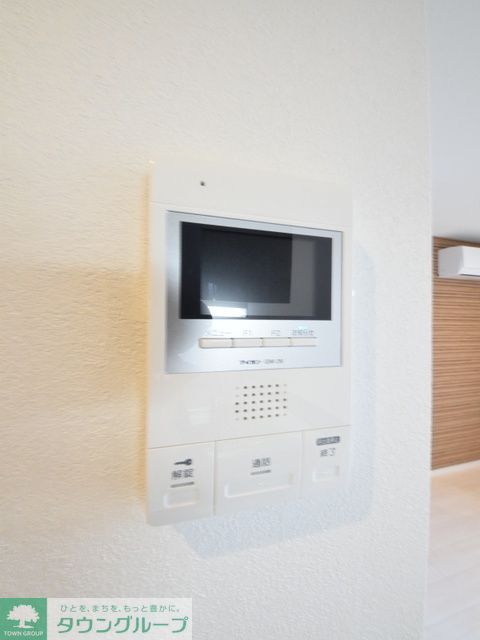 セキュリティ　モニター付で来客時も安心