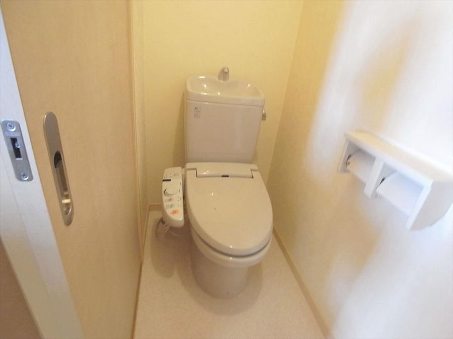 トイレ　トイレも気になるポイント※別号室の写真になります