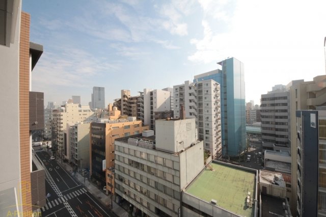 眺望　クレストコート靭公園